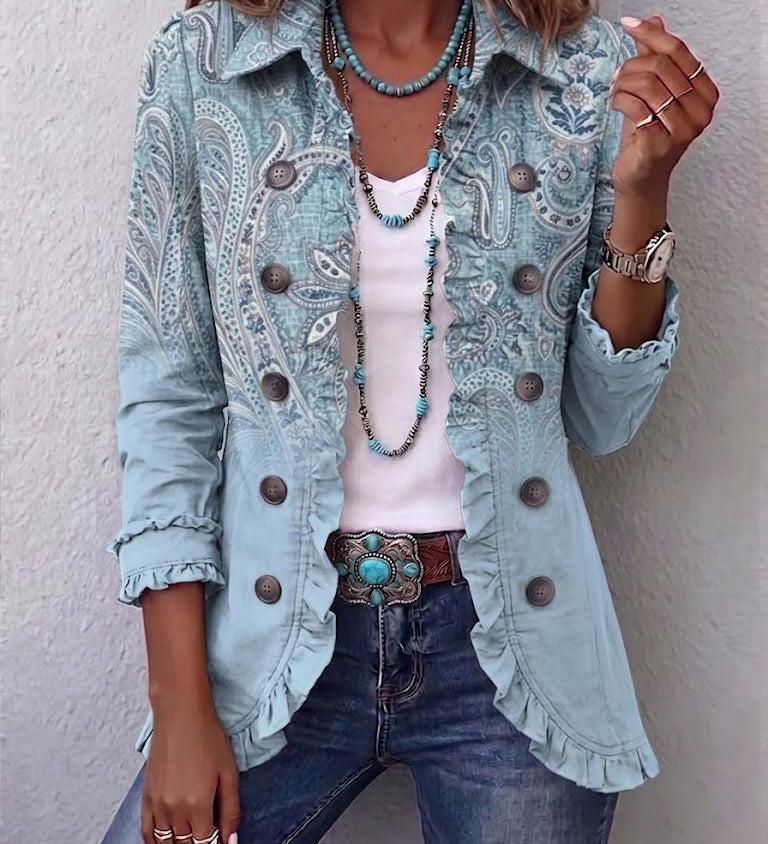 Dámské sako ve vintage stylu